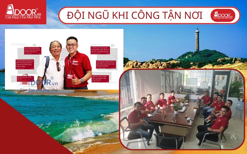 Đội ngũ thi công - Cửa cổng tự động Phan Thiết