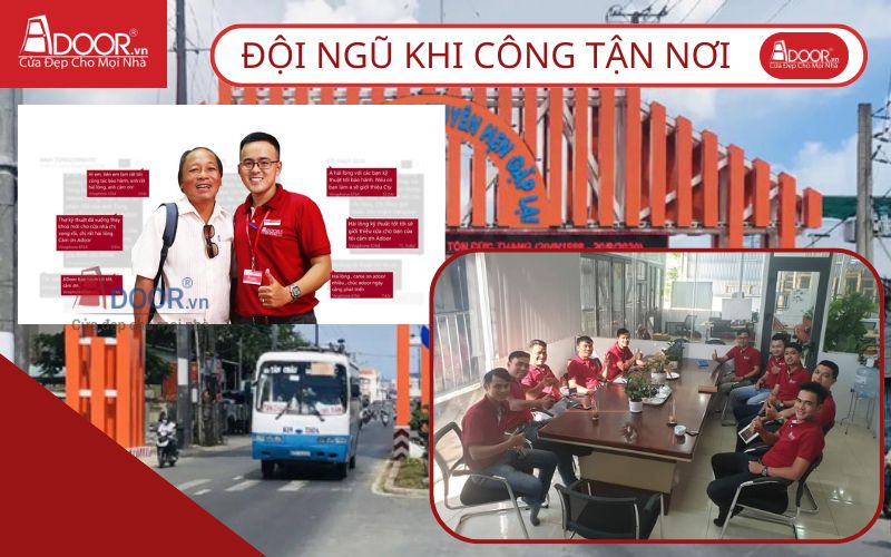 Đội ngũ Adoor - Cửa cổng tự động Long Xuyên