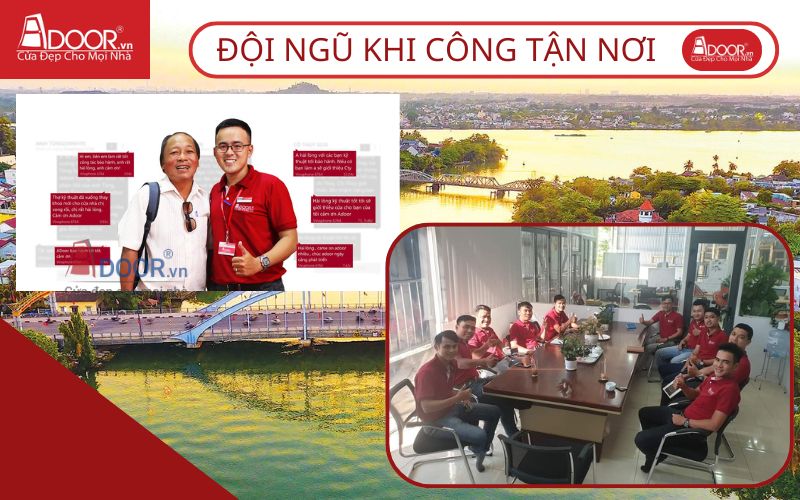 Đội ngũ Adoor - Cửa cổng tự động Biên Hòa