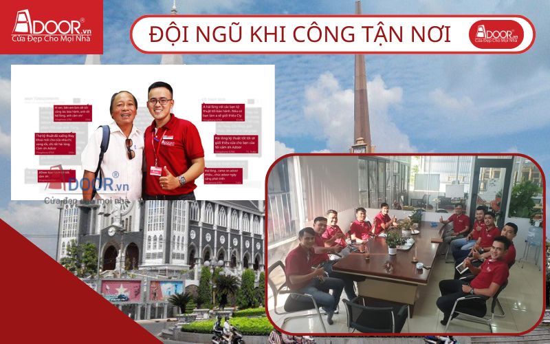 Đội ngũ thi công - Cửa cổng tự động Thủ Dầu Một