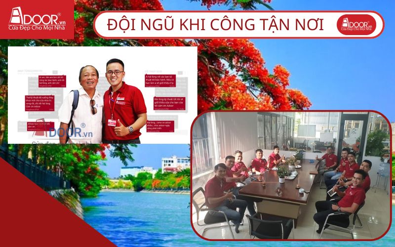 Đội ngũ thi công - Cửa cổng tự động Hải Phòng 
