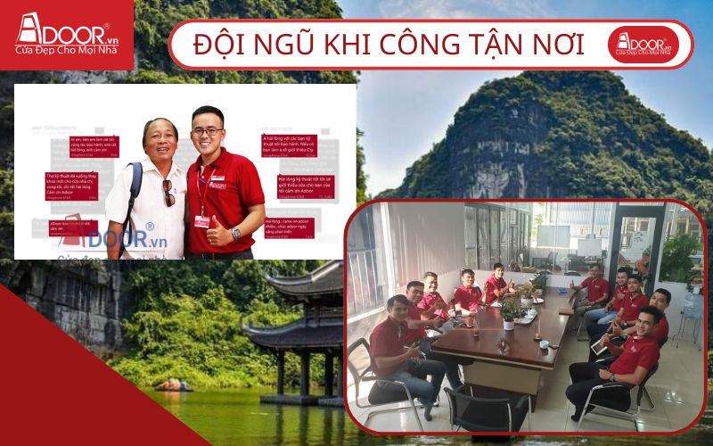 Đội ngũ Adoor - Cửa cổng tự động Hoa Lư