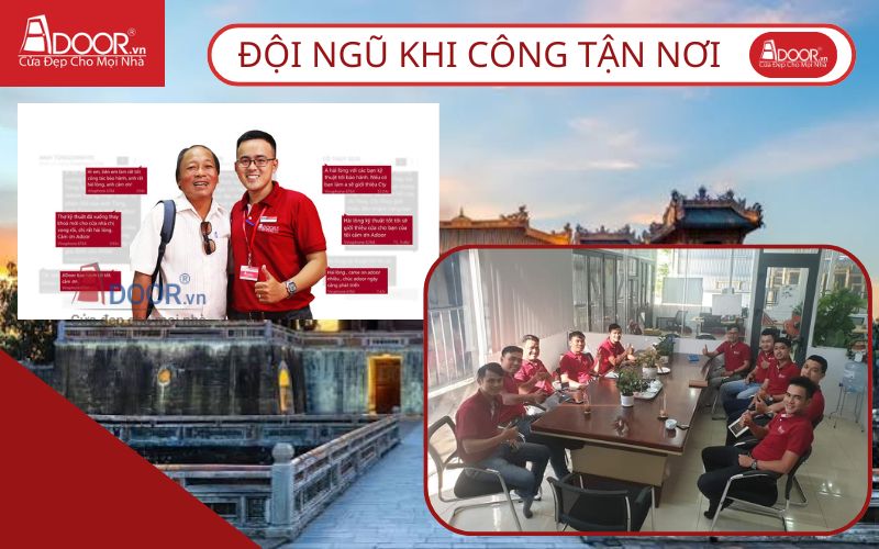 Đội ngũ thi công - Cửa cổng tự động Huế