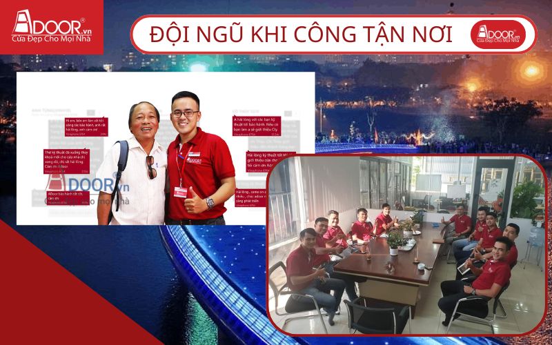 Đội ngũ Adoor - Cửa cổng tự động Quận 7