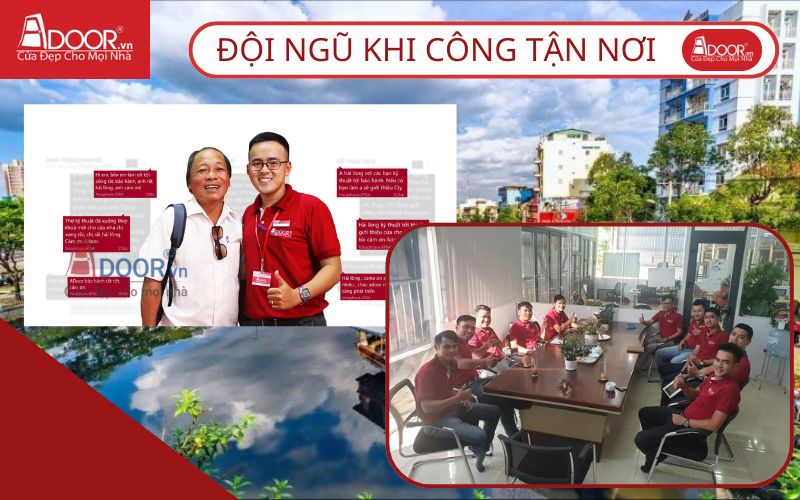 Đội ngũ Adoor - Cửa cổng tự động Quận 8