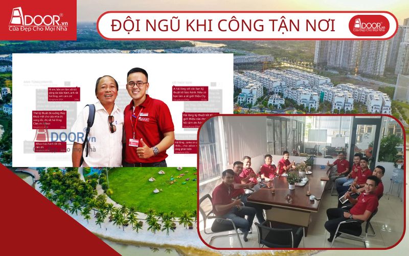 Đội ngũ Adoor - Cửa cổng tự động Quận 9
