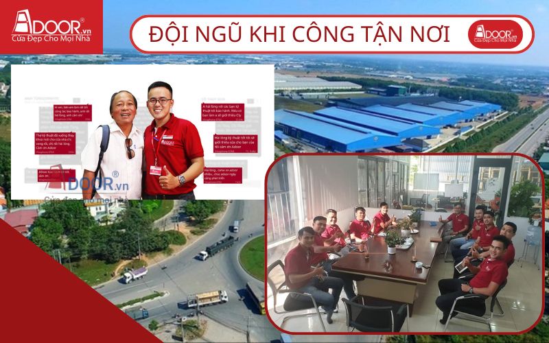 Đội ngũ Adoor - Cửa cổng tự động Tân Uyên