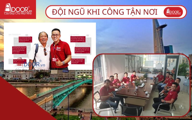 Đội ngũ địa phương - Cửa cổng tự động Quận 4