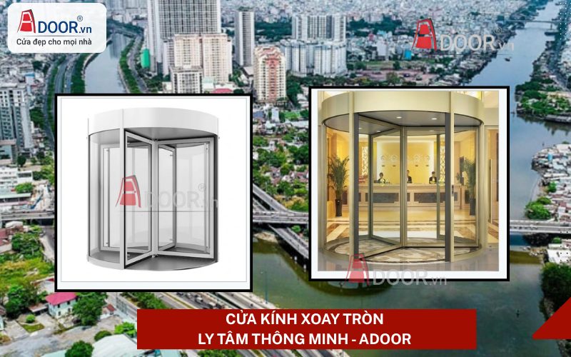Cửa Kính Tự Động Quận 4 HCM Buồng Xoay