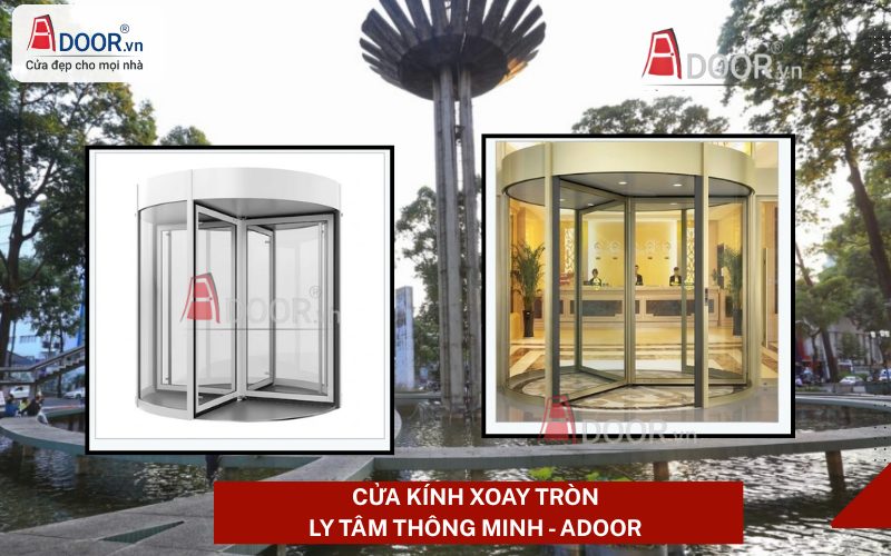 Cửa Kính Tự Động Quận 3 HCM Buồng Xoay Tròn