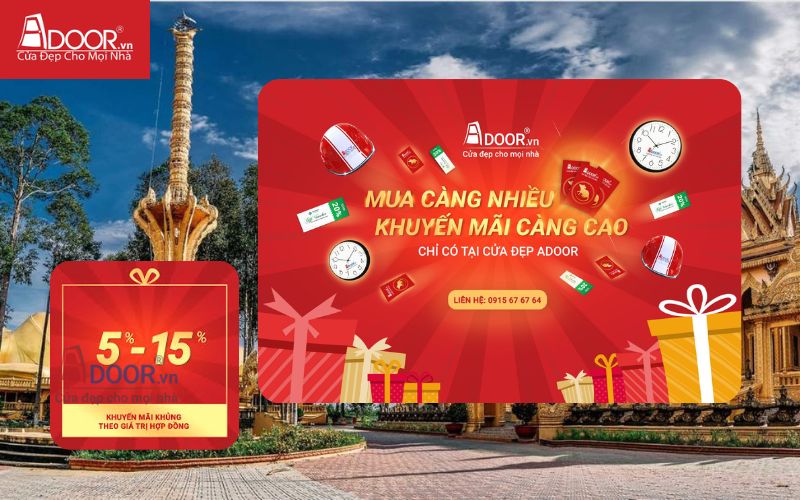 Ưu đãi - Cửa cổng tự động Trà Vinh