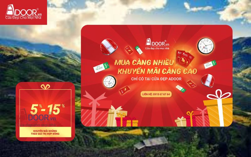 Ưu đãi - Cửa cổng tự động Lào Cai