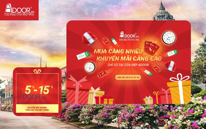 Ưu đãi - Cửa cổng tự động Sóc Trăng
