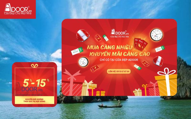 Ưu đãi - Cửa cổng tự động Hà Tiên