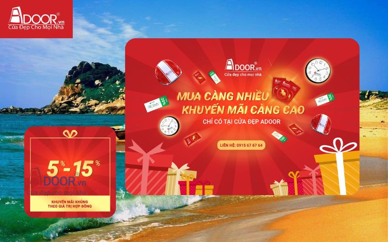Ưu đãi - Cửa cổng tự động Phan Thiết