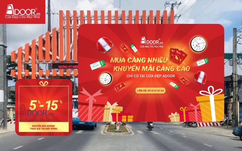 Ưu đãi - Cửa cổng tự động Long Xuyên