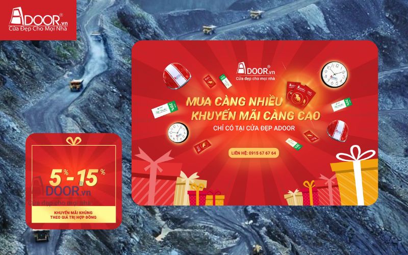 Ưu đãi - Cửa cổng tự động Quảng Ninh