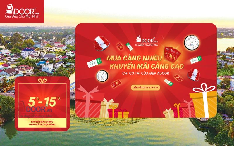 Ưu đãi - Cửa cổng tự động Biên Hòa