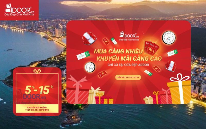 Ưu đãi - Cửa cổng tự động Nha Trang