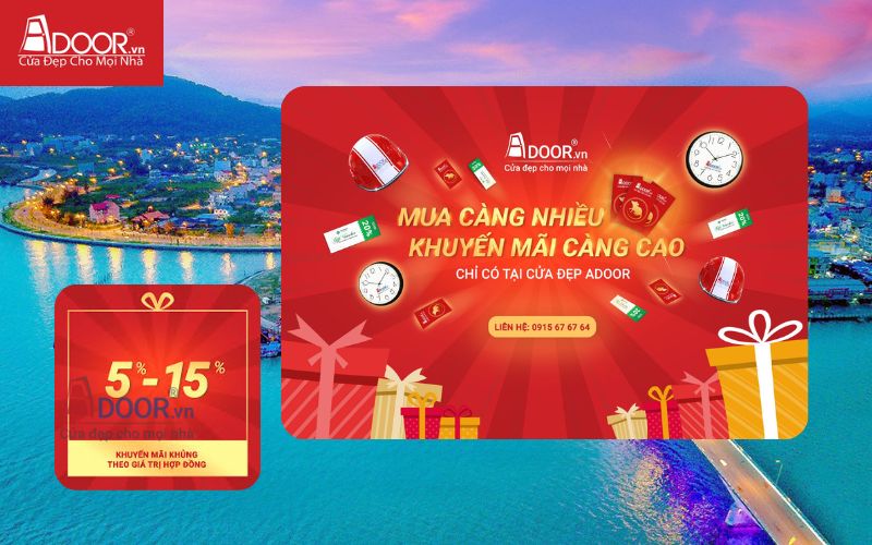 Ưu đãi - Cửa cổng tự động Kiên Giang