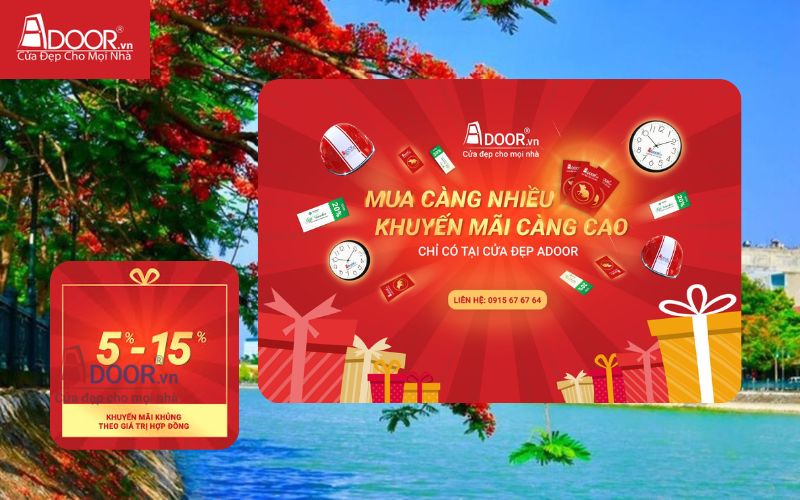 Ưu đãi - Cửa cổng tự động Hải Phòng 