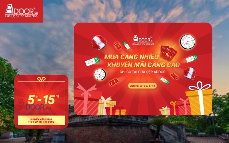 Ưu đãi - Cửa cổng tự động Nam Định