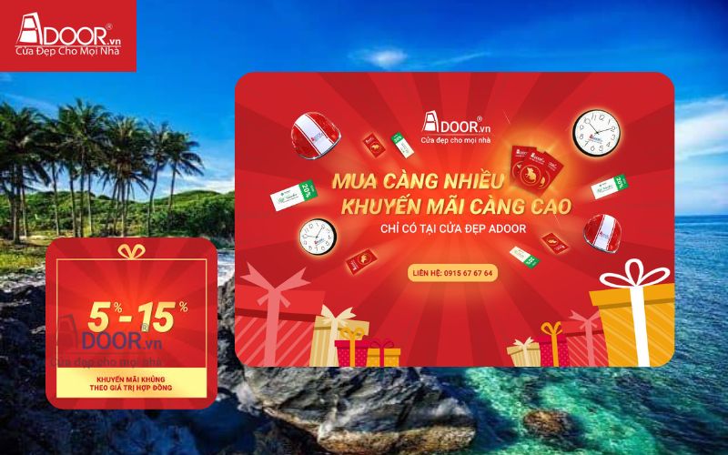 Ưu đãi- Cửa cổng tự động Quảng Ngãi