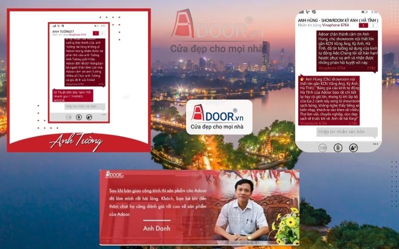 Phản hồi của khách hàng Phản hồi của khách hàng