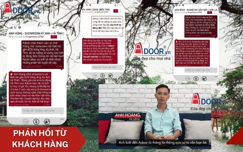 Phản hồi của khách hàng Phản hồi của khách hàng