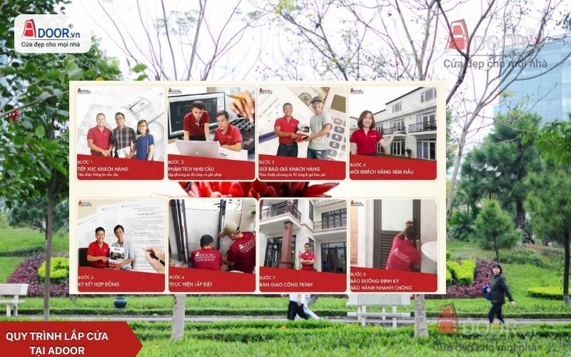 Lộ trình 8 bước thi công cửa kính tự động Cầu Giấy Lộ trình 8 bước thi công cửa kính tự động Cầu Giấy