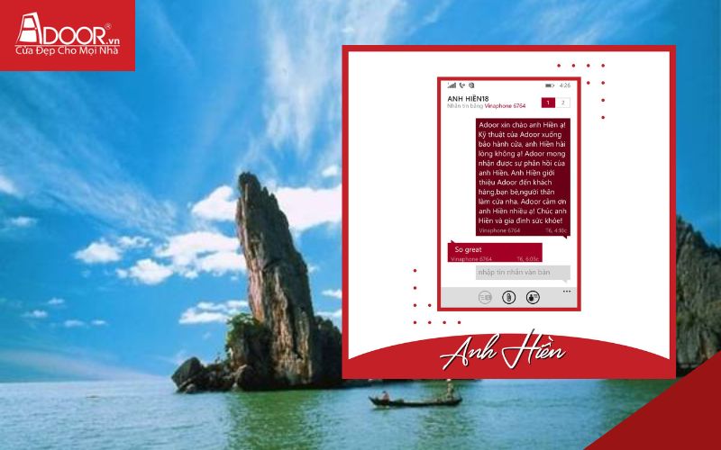 Phản hồi khách hàng - Cửa cổng tự động Hà Tiên
