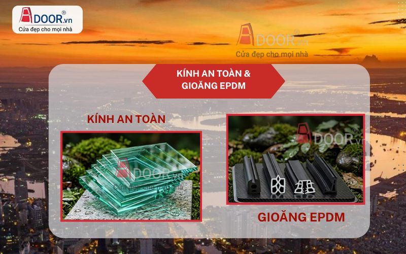 Kính Cường Lực Và EPDM