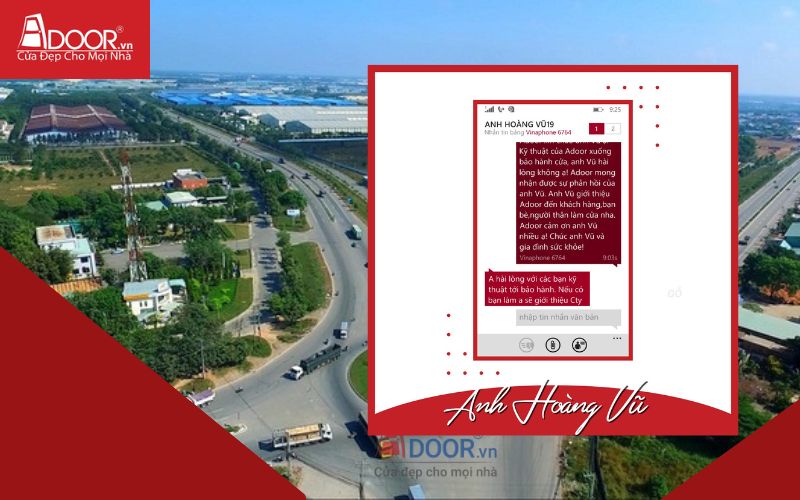 Phản hồi khách hàng - Cửa cổng tự động Tân Uyên