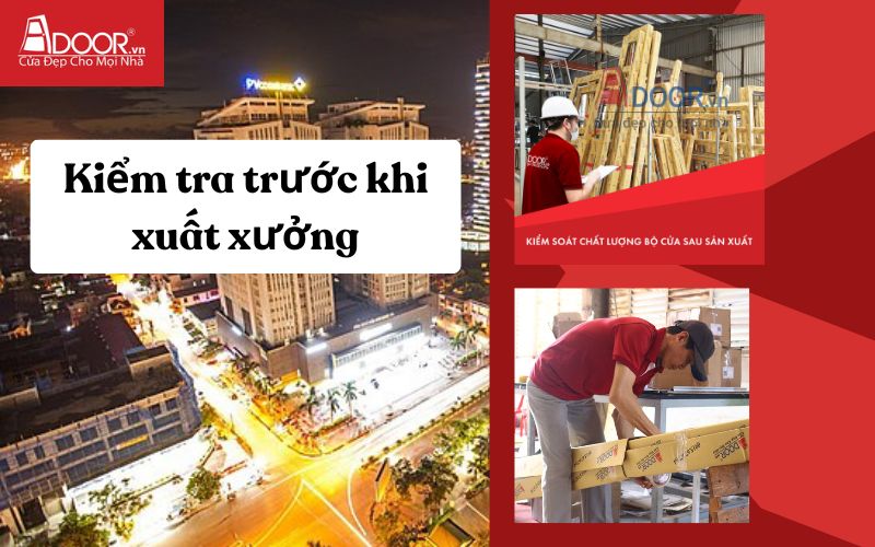 Kiểm tra trước khi xuất xưởng - Cửa cổng tự động Vinh