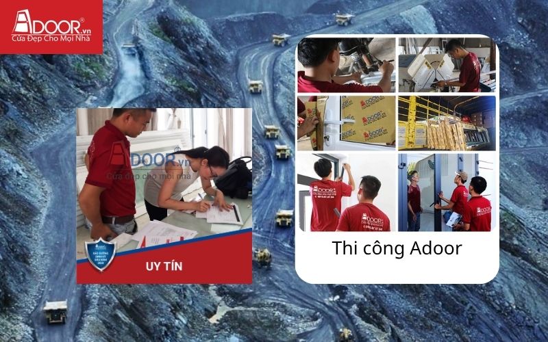 Quy trình Adoor - Cửa cổng tự động Quảng Ninh