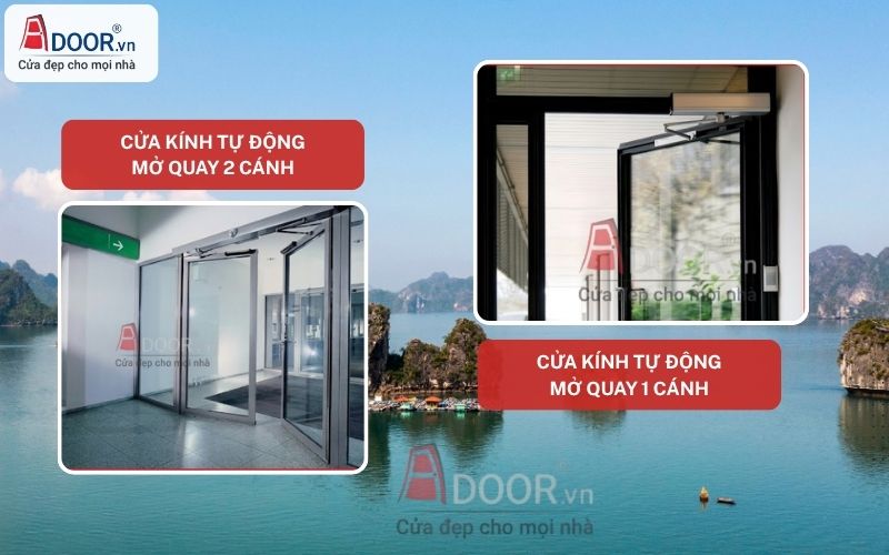 Cửa kính tự động Hạ Long mở quay Cửa kính tự động Hạ Long mở quay