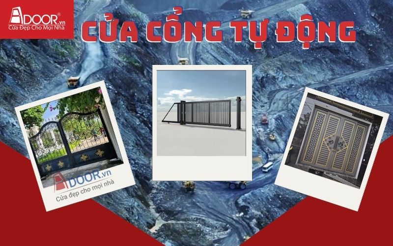 Cửa cổng tự động Quảng Ninh