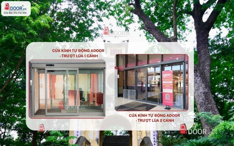 Cửa kính tự động Đống Đa trượt lùa Cửa kính tự động Đống Đa trượt lùa