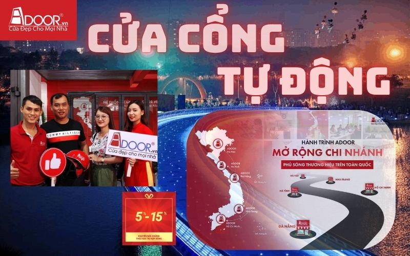 Cửa cổng tự động Quận 7