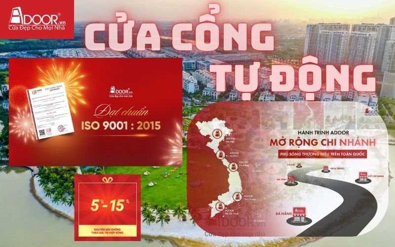 Cửa cổng tự động Quận 9