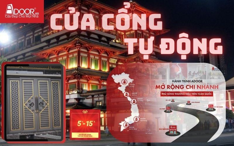 Cửa cổng tự động Quận 5