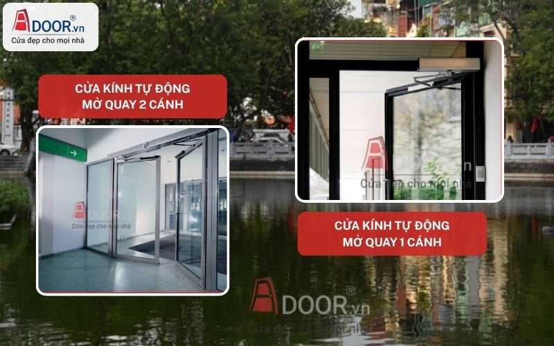 Cửa kính tự động Hai Bà Trưng mở quay Cửa kính tự động Hai Bà Trưng mở quay