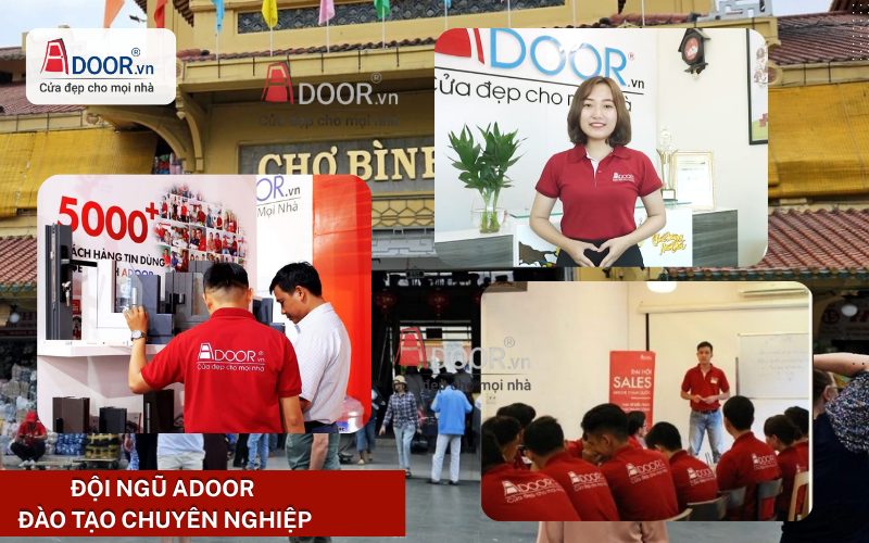 Đội Ngũ Adoor Được Đào Tạo Chuyên Nghiệp