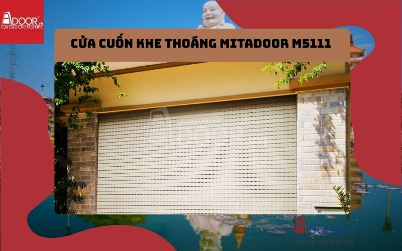 cửa cuốn khe thoáng Tiền Giang Mitadoor M5111
