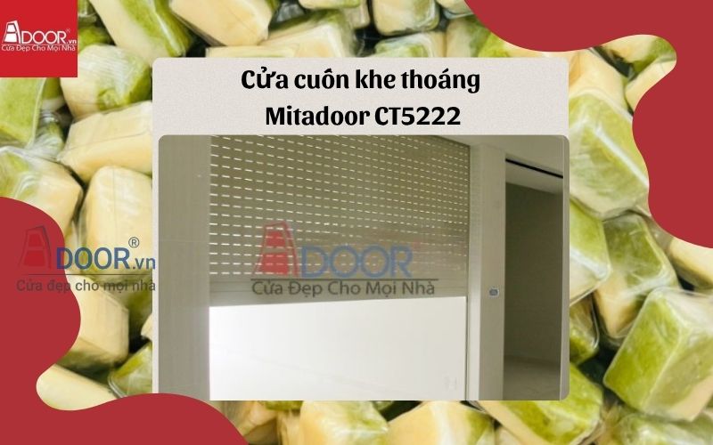 cửa cuốn khe thoáng Bến Tre Mitadoor CT5222