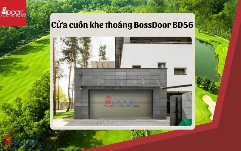 cửa cuốn khe thoáng Thuận An BossDoor BD56 cửa cuốn khe thoáng Thuận An BossDoor BD56