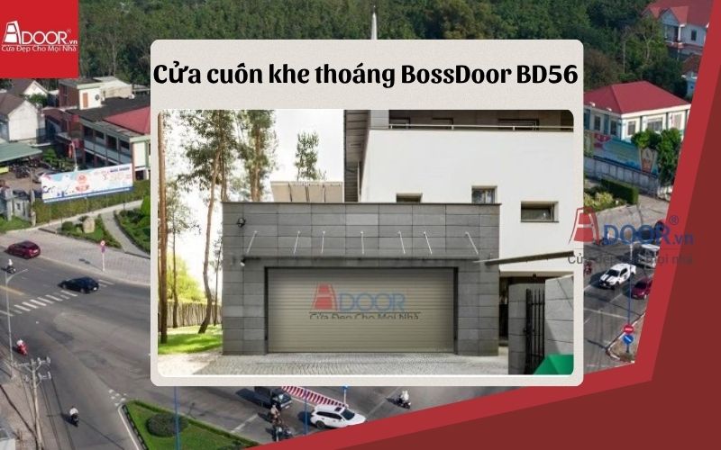 cửa cuốn khe thoáng Bến Cát BossDoor BD56