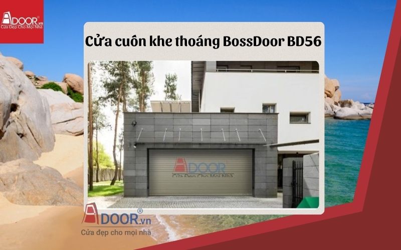 cửa cuốn khe thoáng Ninh Thuận BossDoor BD56