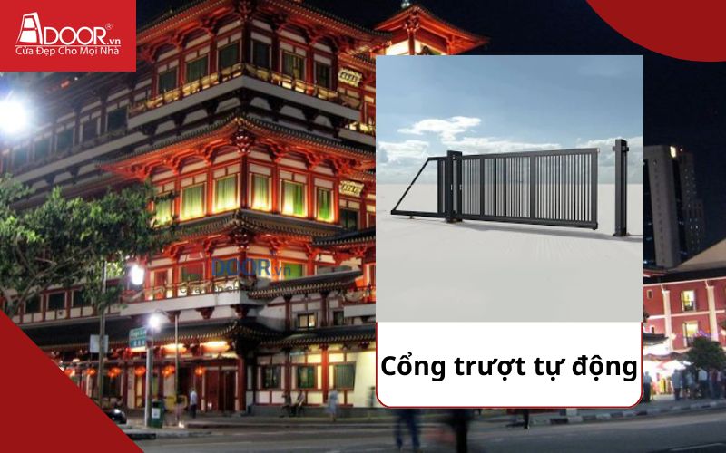 Cổng trượt - Cửa cổng tự động Quận 5