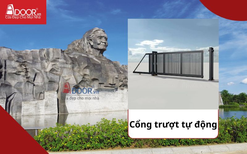 Cổng trượt - Cửa cổng tự động Tam Kỳ Cổng trượt - Cửa cổng tự động Tam Kỳ
